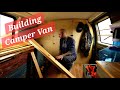 VAN LIFE BUILDING CABINETS AND ADDING MICROWAVE TO CAMPER VAN