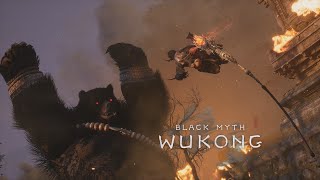 Black Myth: Wukong - Black Bear Guai (Confront the Sages, No Damage)