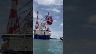 Download lagu Detik-detik Kapal Jack up Rig Naik ke kapal Semi-Submersible mp3