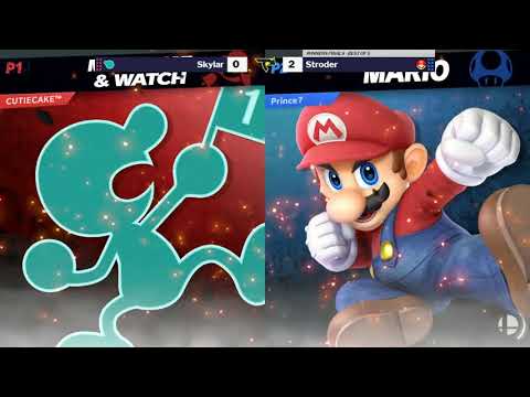TJ28 SSBU Winners Finals - Skylar (Mr Game & Watch) vs Stroder (Mario)