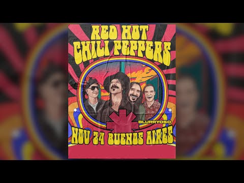 INTRO JAM/CAN'T STOP/ZEPHYR SONG - Red Hot Chili Peppers | Guitar Backing Track | Argentina (2023)