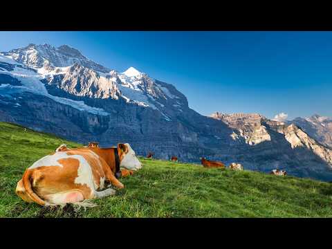 Easy Hikes in the swiss alps Bernese Oberland Jungfrau Region Switzerland