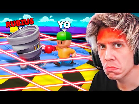MATO al RUBIUS en el TORNEO y GANO 5,000$ EN STUMBLE GUYS!