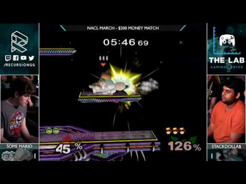 NaCl March - $200 MM - StackDolla$ (C. Falcon) vs Ice Age (Ice Climbers)
