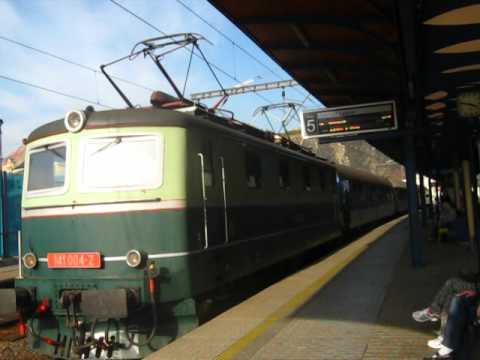 Odjezd vlaku Sp 1696 - Ústí nad Labem hlavní nádraží