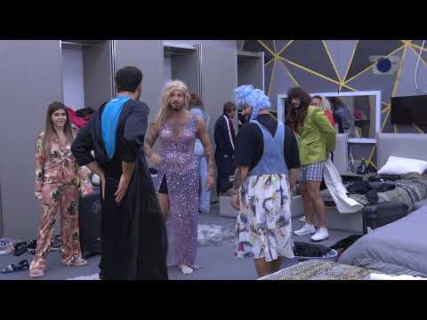 Paruke, fustan, make-up/ Çfarë po organizojnë djemtë e shtëpisë? - Big Brother Albania Vip