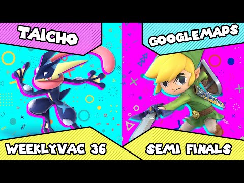 WeeklyVac 36 - SSBU - Taicho (Greninja) vs GoogleMaps (Toon Link)