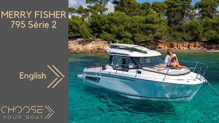MERRY FISHER 795 SERIE 2 - Jeanneau : Guided Tour (in English)