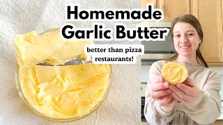 Make Garlic Butter at Home with 3 Ingredients | Better Than Restaurants!