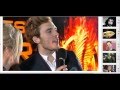 Catching Fire World Premiere Funny Sam Jennifer