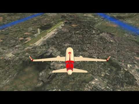 Flying Airplane simulator Video
