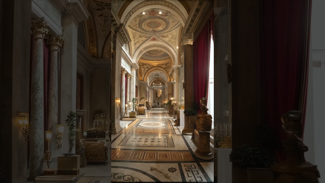 Step Inside a Roman-Inspired Mansion | Ancient Design Walkthrough