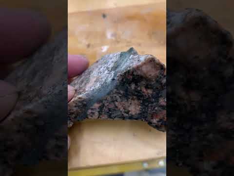 Rock of the Week 114: Evidence of a past meteor impact: Pseudotachylite