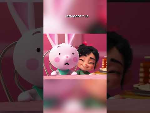 "The Bunny Gets The Pancake!" 🥞 | Ralph Breaks The Internet #shorts