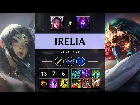 Irelia Mid vs Malzahar - EUW Diamond Patch 25.14