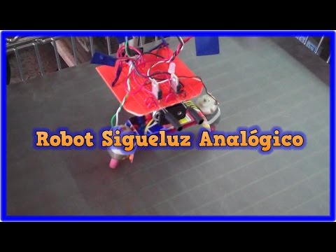 EDCAV_133 Demo Robot SigueLuz Analógico