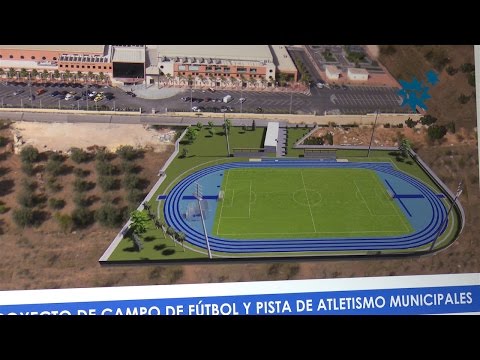 La Nucía – Presentación del proyecto de la Pista de Atletismo y nuevo campo de fútbol
