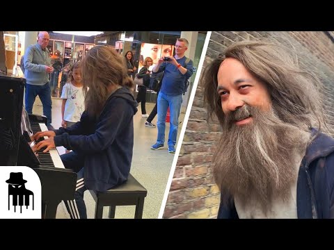When a pro pianist goes undercover as a homeless man...