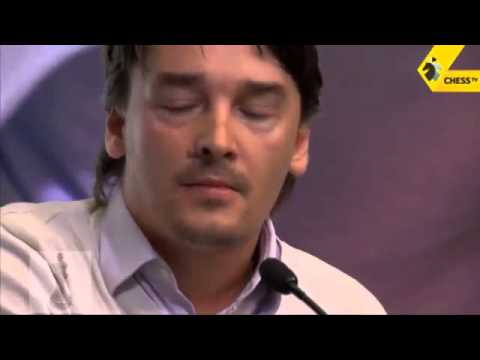 Carlsen Morozevich Press Conference 8th Tal Memorial