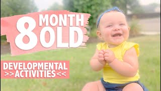 HOW TO PLAY WITH YOUR 8 MONTH OLD BABY | Developmental Milestones | Activities for Babies | CWTC