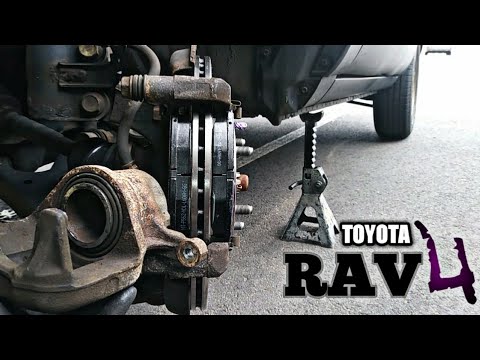 FRONT BARKE PADS & ROTORS (1995-2000 TOYOTA RAV4)