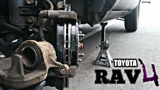 FRONT BARKE PADS & ROTORS (1995-2000 TOYOTA RAV4)