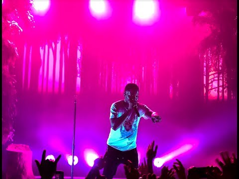 Kid Cudi Live - Concert Intro - 'Baptized In Fire' 2017