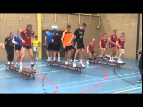 Fysieke training handbalschool brabant