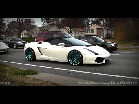 2012 Mid Atlantic Mega Meet - Lamborghini Gallardo - Factory 5 GTM - Nissan GTR Part 1