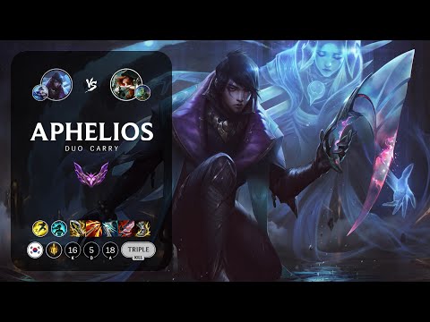 Aphelios ADC vs Miss Fortune - KR Master Patch 13.1