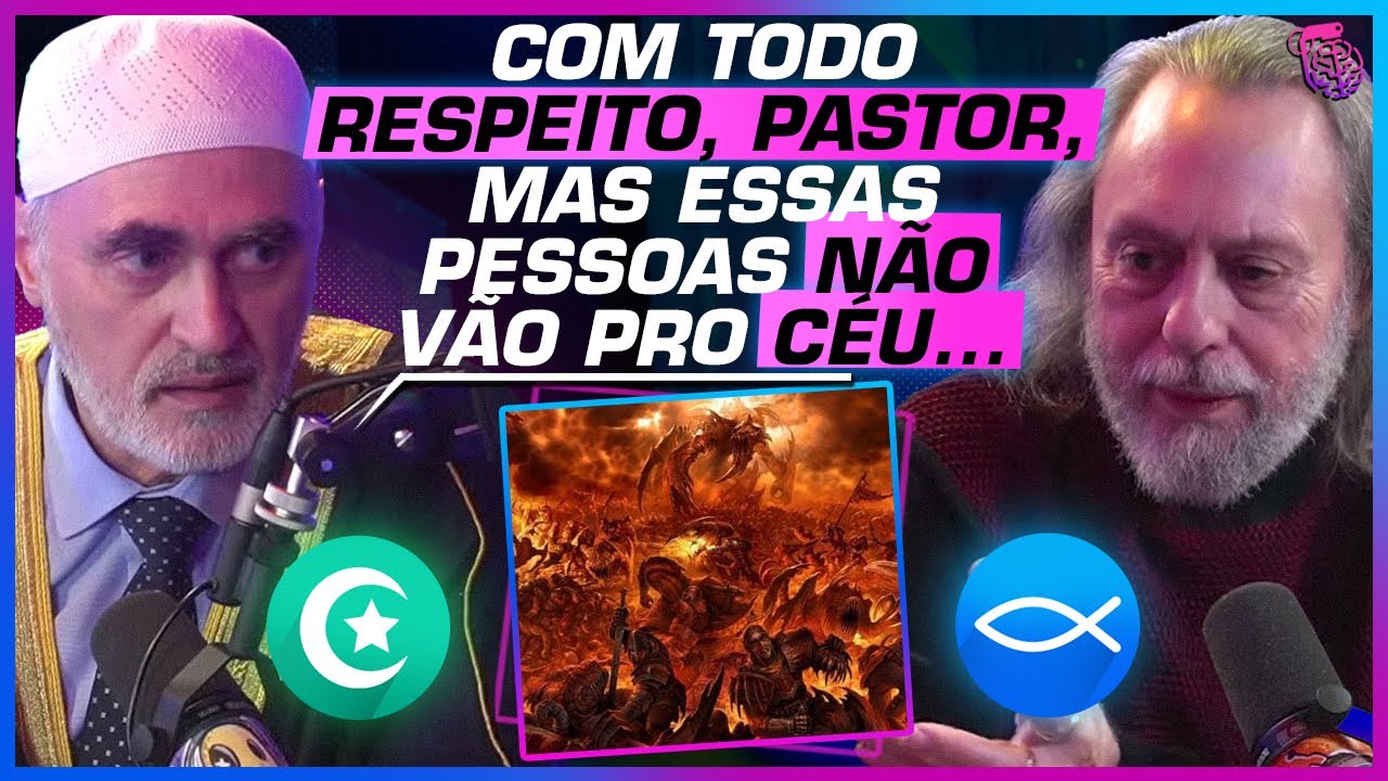 COMO o ISLAM vê a CRENÇA de OUTRAS RELIGIÕES? - CAIO FÁBIO, SHEIKH JIHAD E  RABINO VENTURA