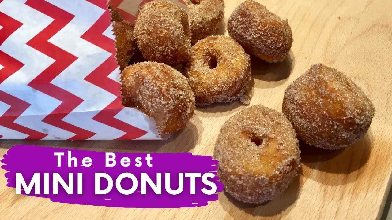 Homemade Mini Donuts Recipe just like the ones at the FAIR