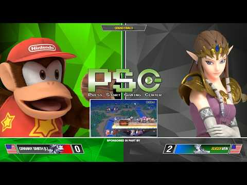 PSG Smash 4 Mondays: Granny Smith (Diddy Kong) vs Sugoi | Ven (Zelda) - Grand Finals
