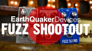 Video thumbnail for Earthquaker Devices Fuzz Shootout - Park Fuzz vs. Fuzz Master General vs. Cloven Hoof by Reverb