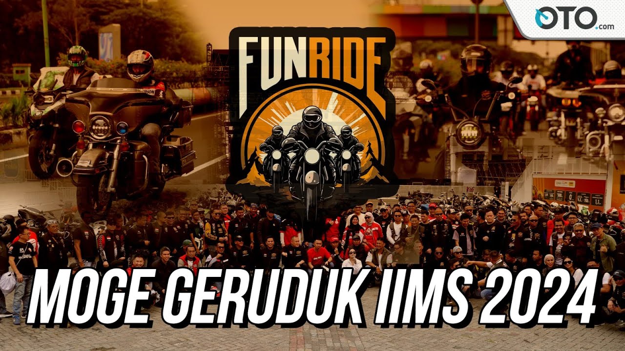 Fun Ride Goes To IIMS 2024 Bareng Komunitas Motor Gede!