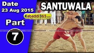 (1) Santu Wala (Ferozepur) Kabaddi Tournament 23 Aug 2015
