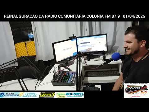 Reinauguração Rádio Comunitária Colônia FM