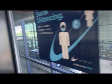 Otis Elevonic 411M Zone A elevators @ DTW Big Blue Deck Romulus, MI