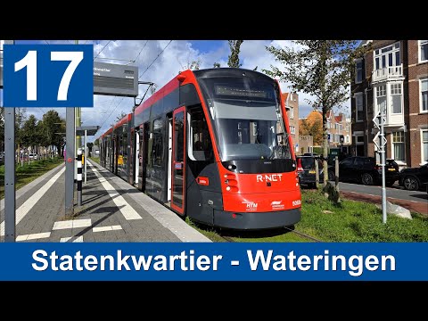 HTM lijn 17: Statenkwartier - Wateringen | HTM 5068 | 2025