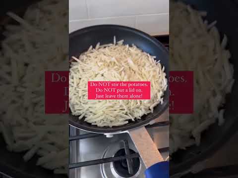 Restaurant Style Hash Browns at home!