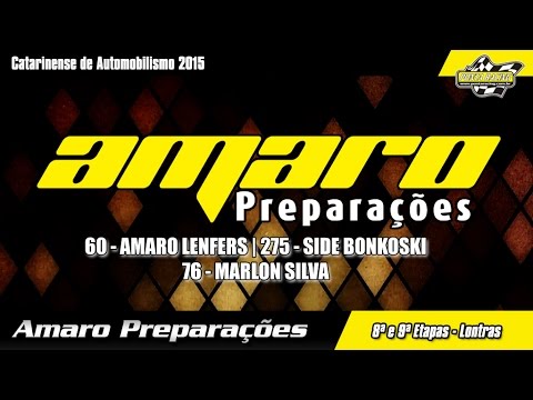 Amaro Preparações - 8ª e 9ª Etapas Catarinense de Automobilismo 2015 - Lontras