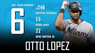 Otto Lopez || 2025 Miami Marlins Highlights