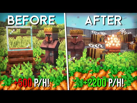 Minecraft's BEST FOOD FARM 1.20.2 - NEW - 2200+ PER HOUR !
