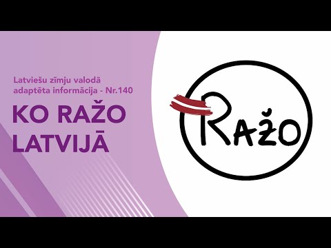 Video ziņas Nr. 140 “Ko Latvijā ražo”