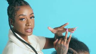 How to Use RED by Kiss Styler Fixer Braiding Gel for Perfect Braids with #Pearl the Stylist