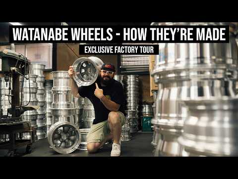 Inside Japan's Most Legendary Wheel Company - Watanabe Wheels
