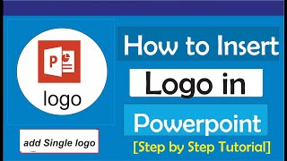 How to Insert Logo in ppt: How to Add Logo to All Slides in PowerPoint