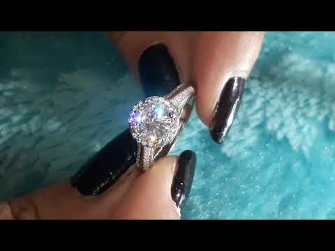 Sterling #silver 925 most beautiful latest solitaire diamond ring | #jewelry Collection 2020