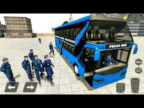 Real Police Bus Driving Simulation - Off Road Hilly Transport Duty - Android Gameplay FHD