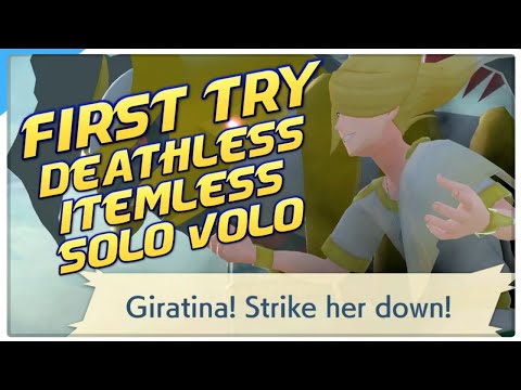 FIRST TRY! Itemless Deathless Solo Volo Challenge Run! Pokemon Legends Arceus How to Beat Volo!